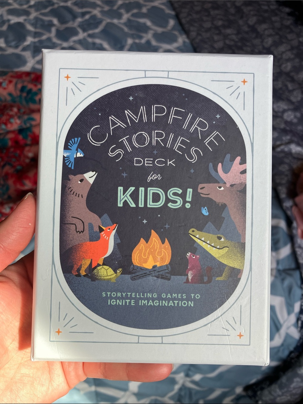 Deck for Kids! — Light Blue Storytelling Card Game